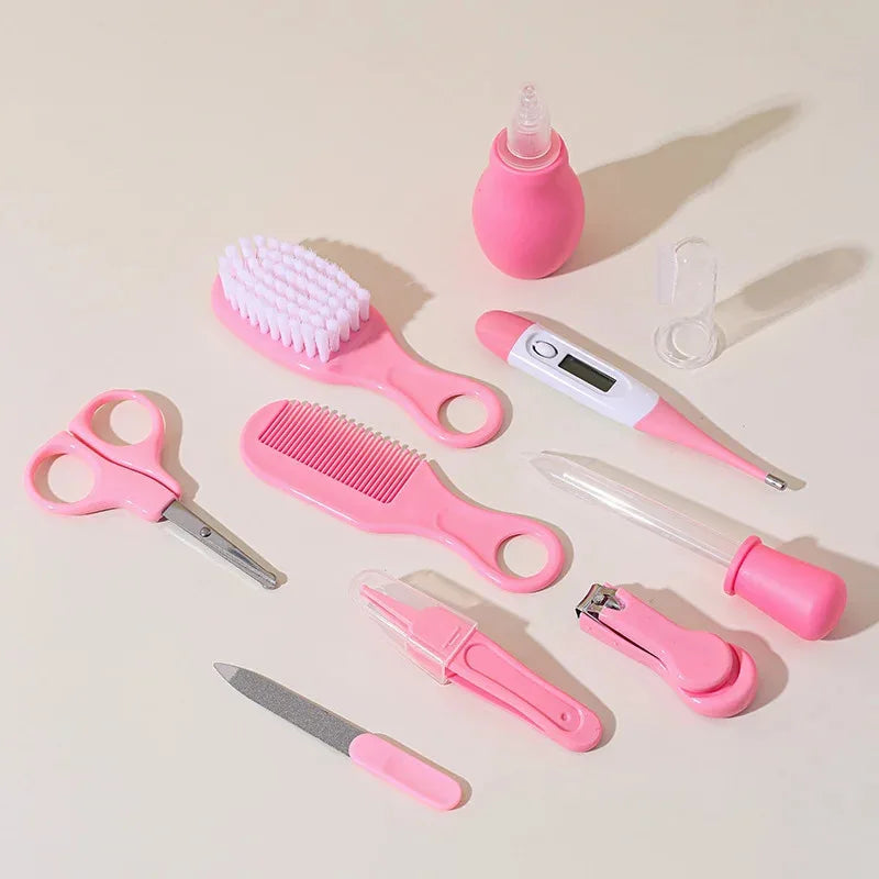 Trousse de soin bébé 10 en 1 – Rose ou Bleu