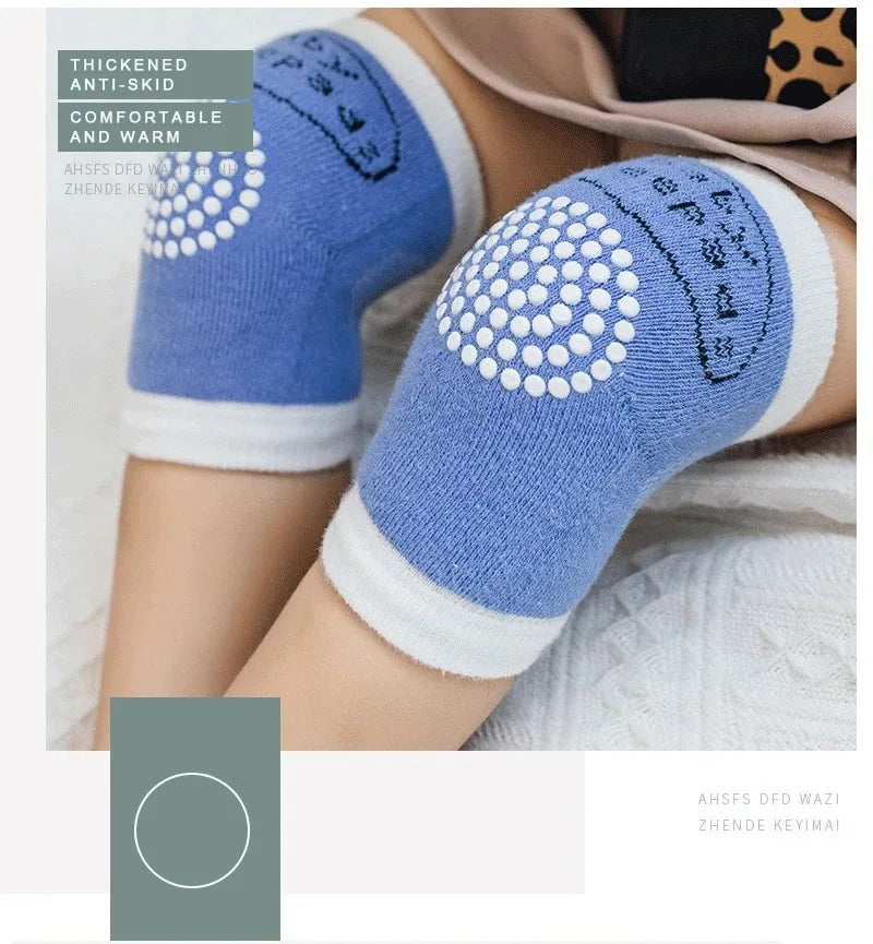 Genouillères & jambières bébé en coton doux (0-6 ans)