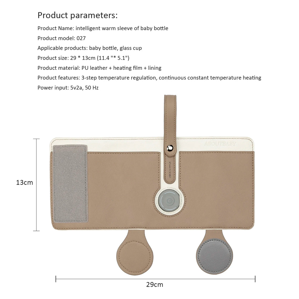 Chauffe-biberon de voyage USB – 3 températures