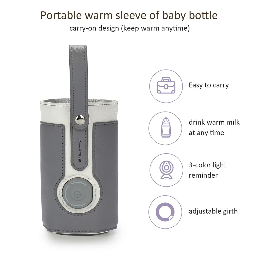 Chauffe-biberon de voyage USB – 3 températures