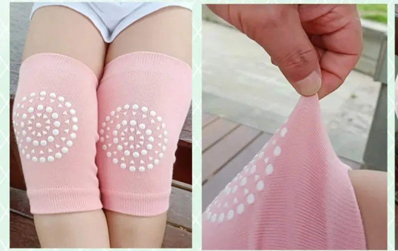 Genouillères & jambières bébé en coton doux (0-6 ans)