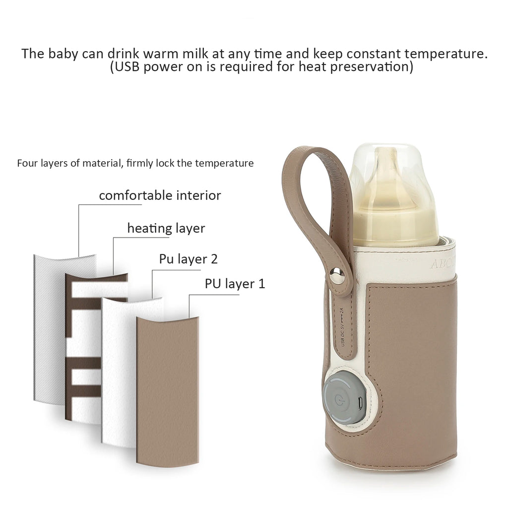 Chauffe-biberon de voyage USB – 3 températures