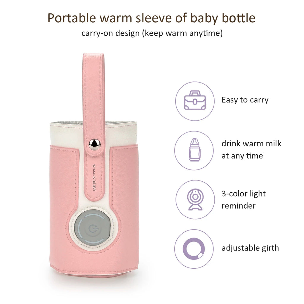 Chauffe-biberon de voyage USB – 3 températures