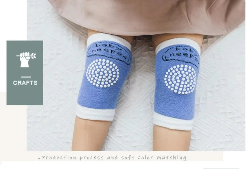 Genouillères & jambières bébé en coton doux (0-6 ans)