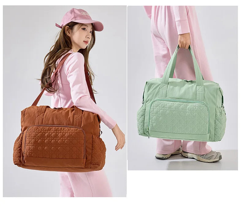 Sac maman personnalisé – Fourre-tout grande capacité avec prénom
