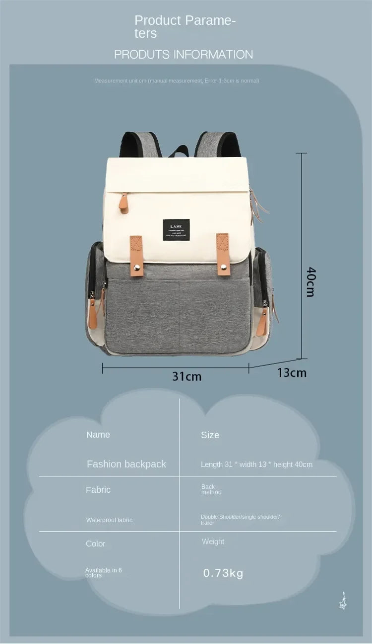 Sac à dos à couches – Imperméable grande capacité (voyage)